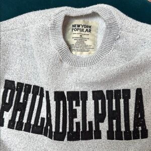 NEWYORK POPULAR Sweatshirt 60% cotton in a perfect new condition 👌